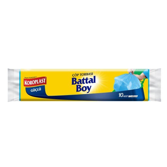 Koroplast Çöp Torbası Battal Boy 10'lu Koroplast Çöp Torbası Battal Boy 10'lu