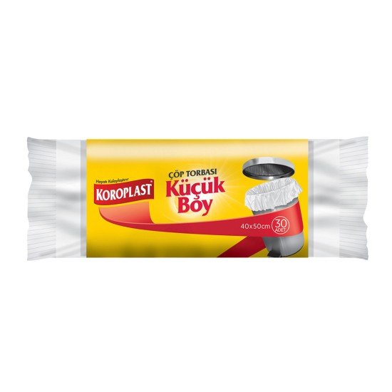 Koroplast Küçük Boy Çöp Torbası 30'Lu Koroplast Küçük Boy Çöp Torbası 30'Lu
