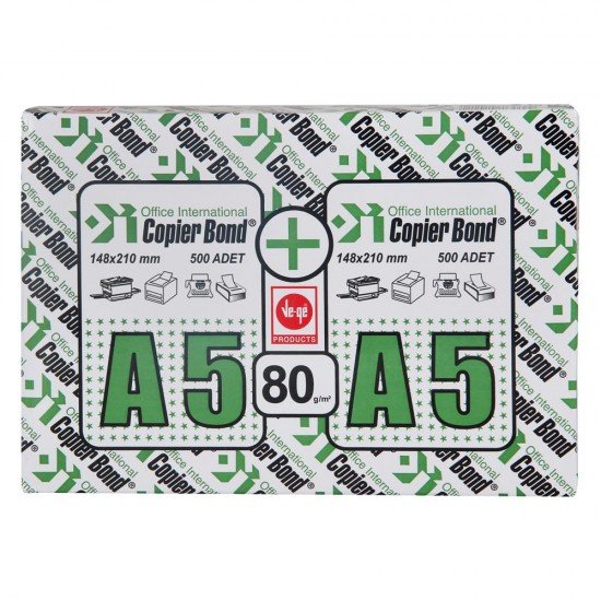 Copier Bond A5 Fotokopi Kağıdı 80 g/m² 1.000 Yaprak