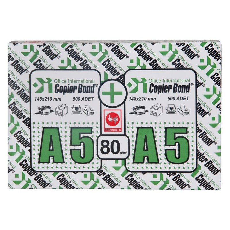 Copier Bond A5 Fotokopi Kağıdı 80 g/m² 1.000 Yaprak