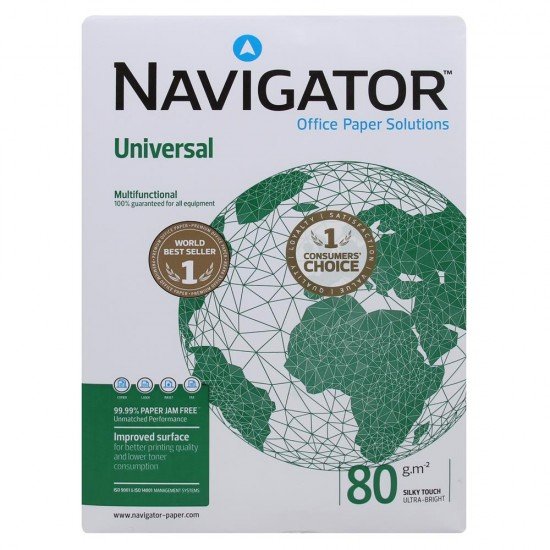 Navigator A4 Fotokopi Kağıdı 80 g/m² 500 Yaprak Navigator A4 Fotokopi Kağıdı 80 g/m² 500 Yaprak