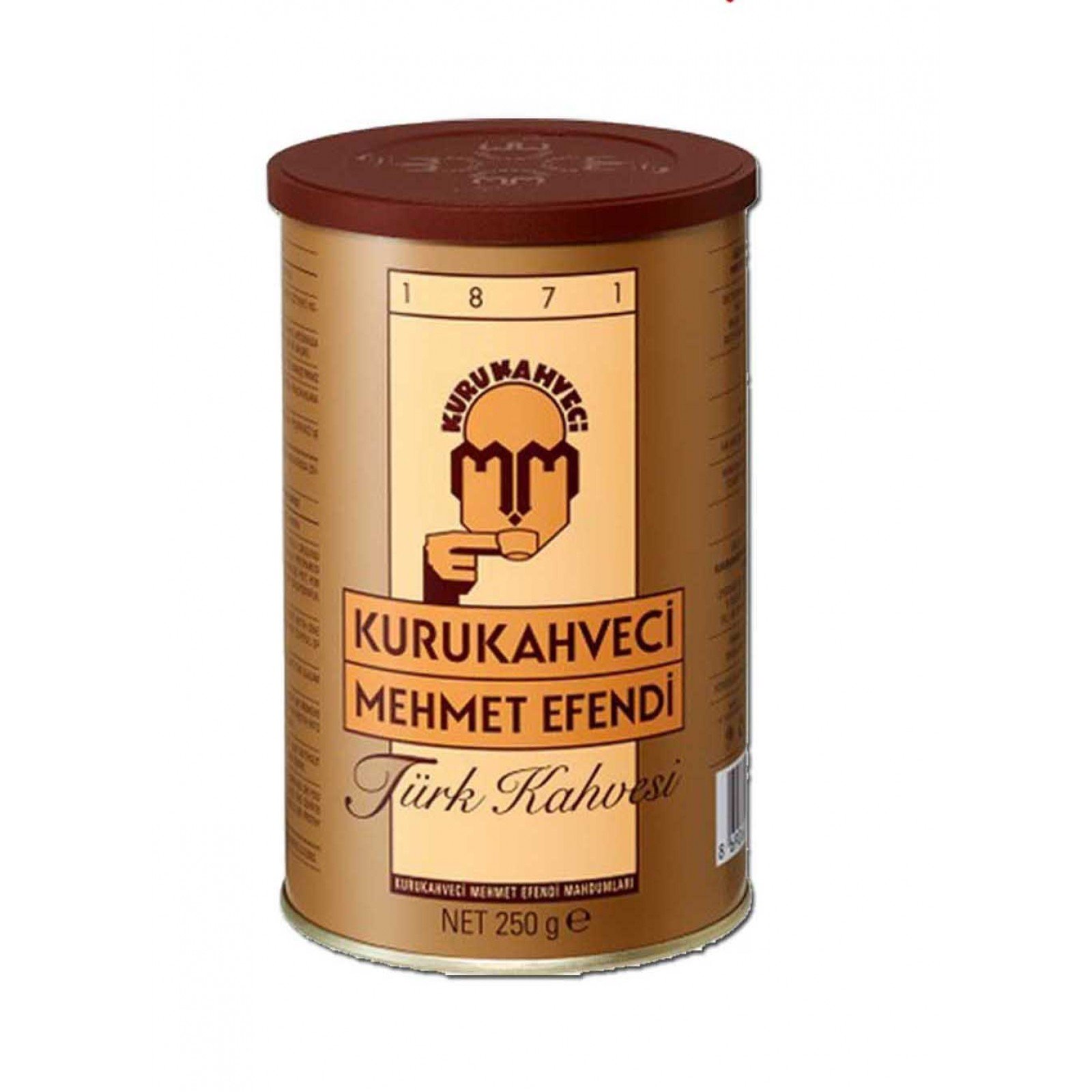 Türk Kahvesi 250Gr Teneke Kutu kkme250g