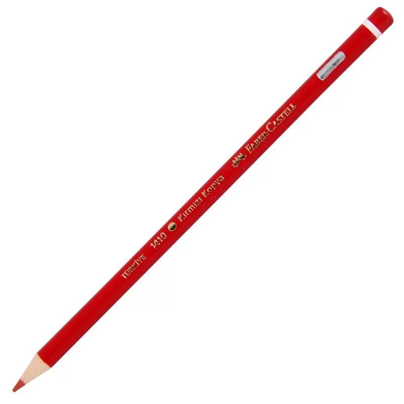 Faber Castell 1410 Kopya Kalemi 12 Adet - Kırmızı