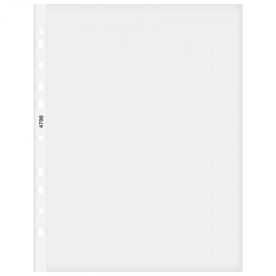 Esselte 4798 A4 Eco Delikli Şeffaf Poşet Dosya 100'lü Paket