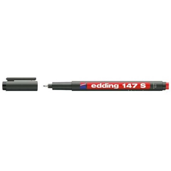 Eddıng Asetat Kalemi Silgili E-147s Kırmızı Eddıng Asetat Kalemi Silgili E-147s Kırmızı