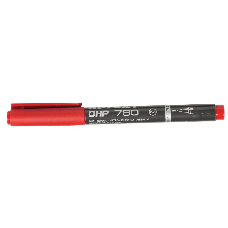 Hı-Text Asetat Kalemi (M) Kırmızı 780mk