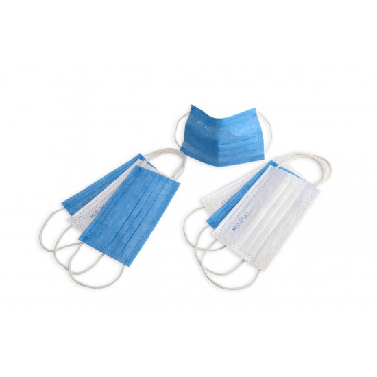 MEDİ-CADO 50 ADET 3 KATLI CERRAHİ MASKE BURUN TELLİ MEDİ-CADO 50 ADET 3 KATLI CERRAHİ MASKE BURUN TELLİ