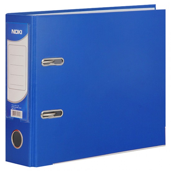 A5 Klasör Noki Plastik Geniş Yarım Boy Telgraf - Mavi