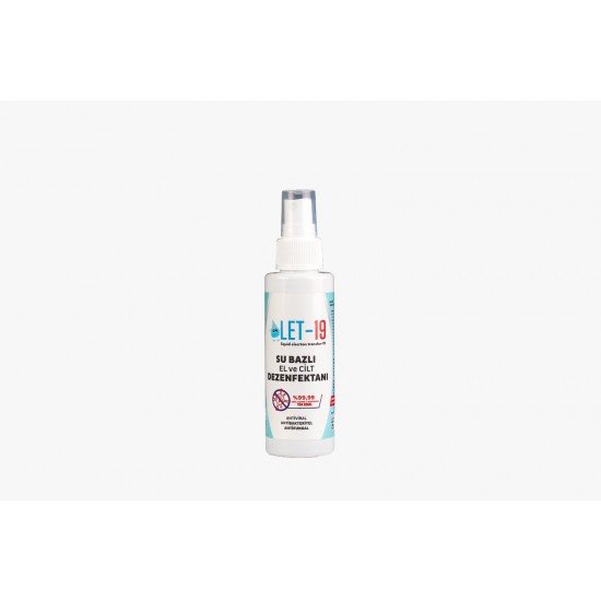 Let-19 Hipokloröz El Yüz ve Cilt Dezenfektanı 100 Ml Let-19 Hipokloröz El Yüz ve Cilt Dezenfektanı 100 Ml