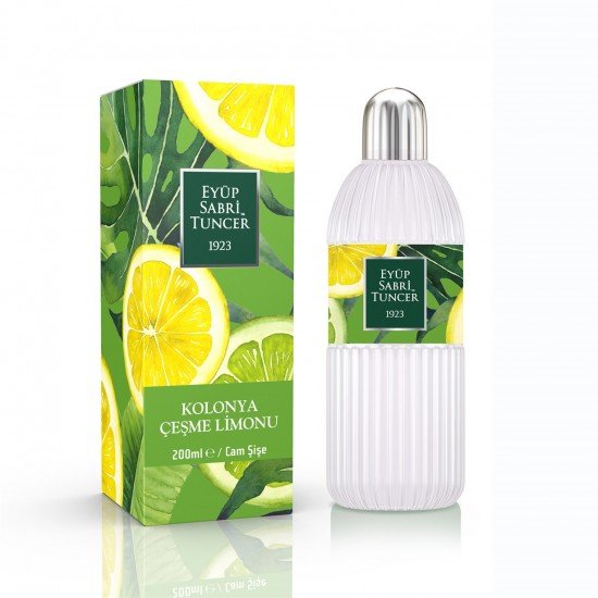 Eyüp Sabri Tuncer Çeşme Limonu Kolonyası 200 ml - Cam Şişe Eyüp Sabri Tuncer Çeşme Limonu Kolonyası 200 ml - Cam Şişe