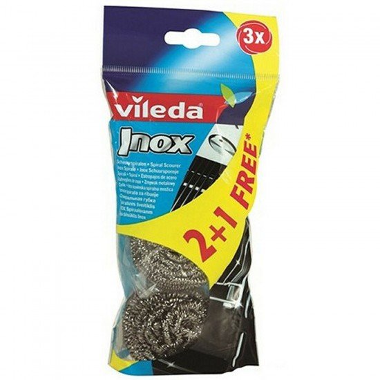 Vileda Çelik Tel İnox 2+1 Vileda Çelik Tel İnox 2+1