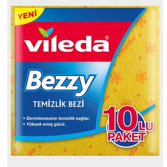 Vileda Bezzy Temizlik Bezi 10 Lu Vileda Bezzy Temizlik Bezi 10 Lu