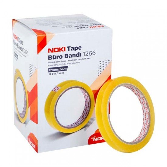 Noki 1266 12Mm*66Mm Para Bandı 12'Li Noki 1266 12Mm*66Mm Para Bandı 12'Li