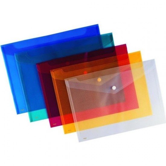 Fx Colors Çıtçıtlı Dosya 12'Li Mavi