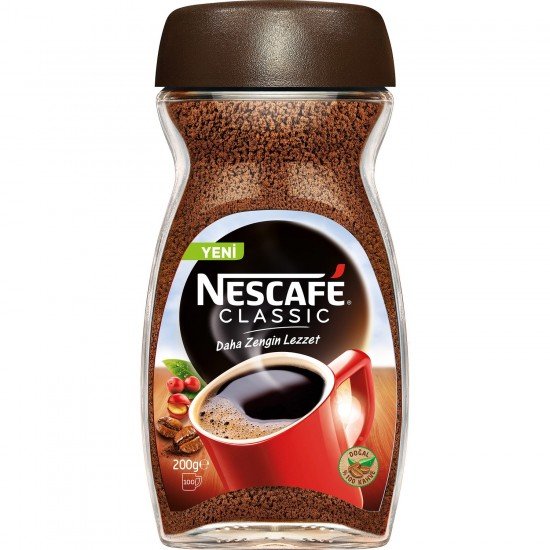 Nescafe Klasik Cam 200 Gr Nescafe Klasik Cam 200 Gr