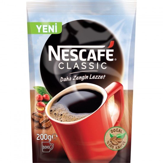 Nescafe Klasik Poşet 200 Gr Nescafe Klasik Poşet 200 Gr