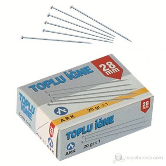 Ark 5435 Toplu İğne 28 Mm 24'Lü Ark 5435 Toplu İğne 28 Mm 24'Lü