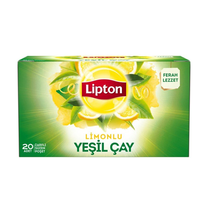 Lipton 20 Li  Bardak Yeşil Çay Limonlu