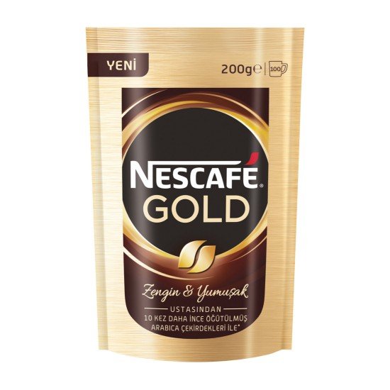 Nescafe Gold Paket 200 Gr Nescafe Gold Paket 200 Gr