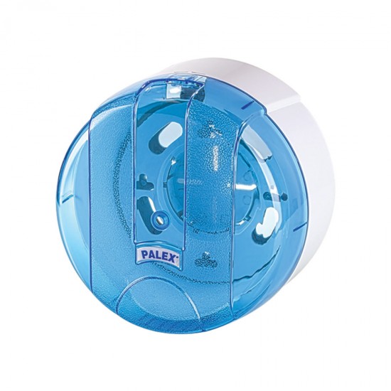 Mini Pratik Tuvalet Kağıdı Dispenseri Şeffaf Mavi  Mini Pratik Tuvalet Kağıdı Dispenseri Şeffaf Mavi